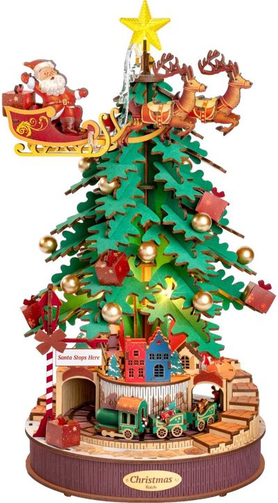Modelavimo rinkinys ROBOTIME Christmas Melody Tree