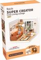 Modeliavimo rinkinys ROBOTIME Super Store Cozy Living Lounge
