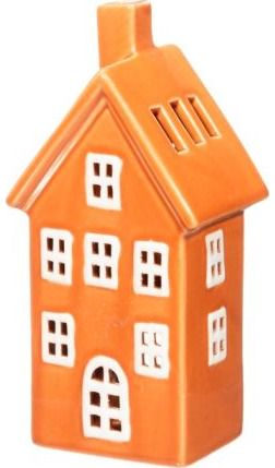 Namo formos žibintas 4LIVING Copenhagen, oranžinės sp., 19 cm
