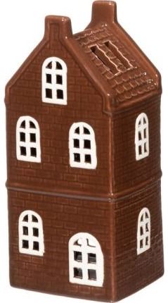 Namo formos žibintas 4LIVING Copenhagen, rudos sp., 20 cm