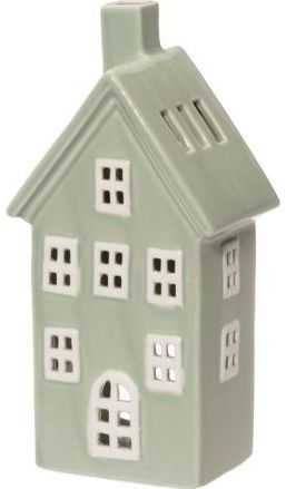 Namo formos žibintas 4LIVING Copenhagen, žalios sp., 19 cm