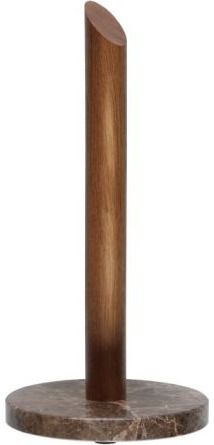 Popierinių rankšluosčių laikiklis MAKU, marmuro dizaino, rudos sp.