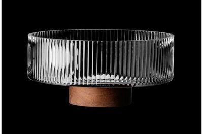 Stiklinis dubuo MAKU, rumbuotas, 21 cm