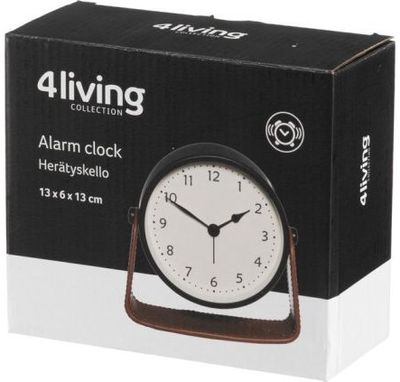 Žadintuvas 4LIVING Puff, juodos sp.