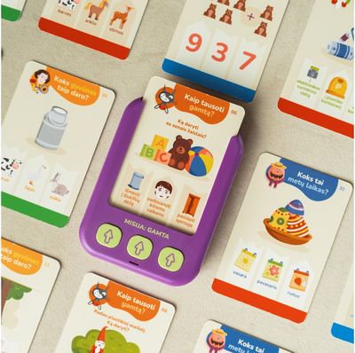 Edukacinis žaidimas KAKĖ MAKĖ Garsiniai galvosūkiai. Misija: Gamta