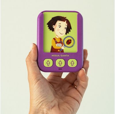 Edukacinis žaidimas KAKĖ MAKĖ Garsiniai galvosūkiai. Misija: Gamta