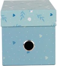Kanceliarinė dėžutė B'LOG SWEET BLUE S, 23x15x14 cm