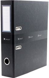 Segtuvas VAULT su 2 žiedais, A4, 8 cm, 4 rūšių