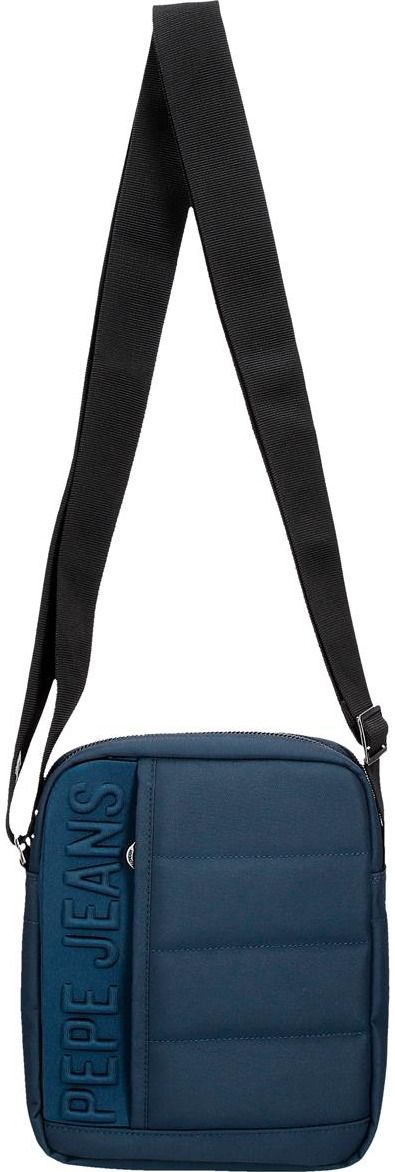Vyriška rankinė Pepe Jeans ANCOR, Navy Blue, 2 skyrių, 22 cm