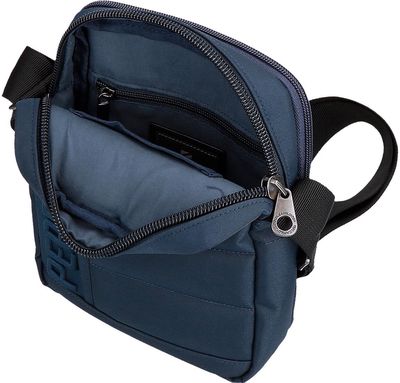 Vyriška rankinė Pepe Jeans ANCOR, Navy Blue, 2 skyrių, 22 cm