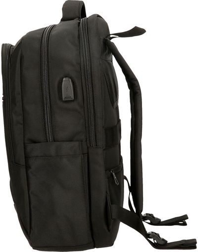 Kuprinė Pepe Jeans BROMLEY 24, 44 cm, 3 skyrių, juodos sp.