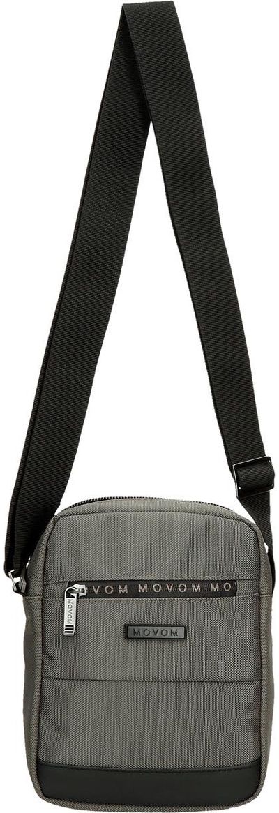Vyriška rankinė Adept MOVOM BUSTER, pilkos sp., 22 cm