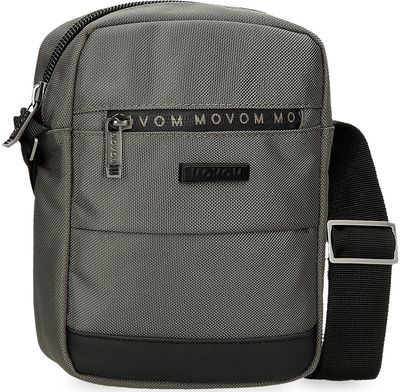 Vyriška rankinė Adept MOVOM BUSTER, pilkos sp., 22 cm