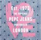 Penalas Pepe Jeans NONI, Denim, 3 kišenių