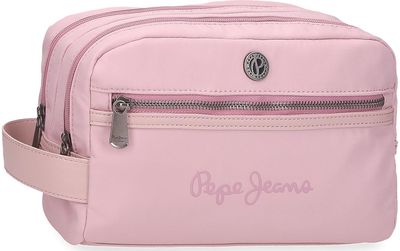 Kosmetinė Pepe Jeans CORIN, rožinės sp., 2 skyrių