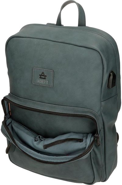 Kuprinė Adept AXEL, 40 cm, 2 skyrių, mėlynos sp.