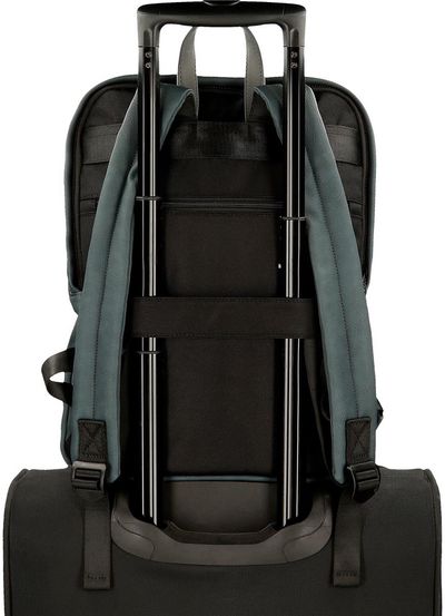 Kuprinė Adept AXEL, 40 cm, 2 skyrių, mėlynos sp.