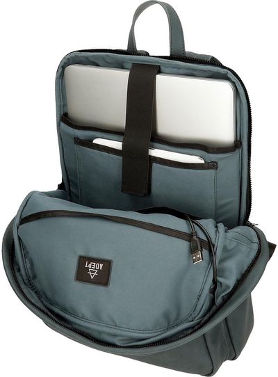 Kuprinė Adept AXEL, 40 cm, 2 skyrių, mėlynos sp.