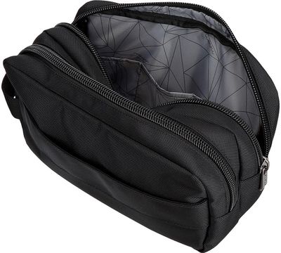 Vyriška kosmetinė Adept MOVOM BUSTER, juodos sp., 2 skyrių