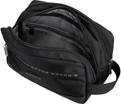 Vyriška kosmetinė Adept MOVOM BUSTER, juodos sp., 2 skyrių