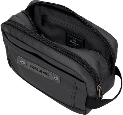 Vyriška kosmetinė Pepe Jeans HATFIELD, juodos sp., 2 skyrių