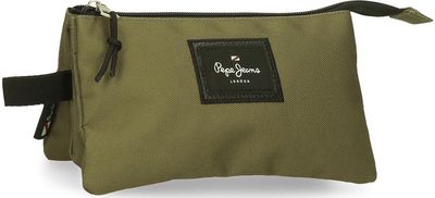 Penalas Pepe Jeans ARIS EVERGREEN, chaki, 3 kišenių