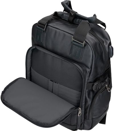 Kuprinė Pepe Jeans HATFIELD, 40 cm, juodos sp.