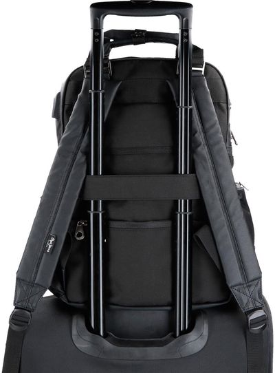 Kuprinė Pepe Jeans HATFIELD, 40 cm, juodos sp.