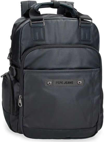 Kuprinė Pepe Jeans HATFIELD, 40 cm, juodos sp.