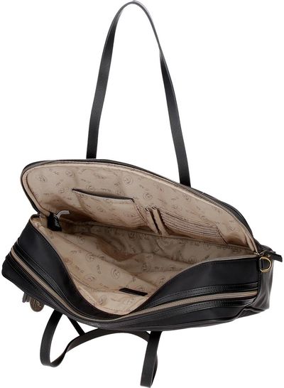 Kompiuterio krepšys Adept EL POTRO LANA, juodos sp., 2 skyrių