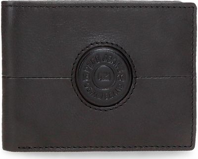 Vyriška piniginė Pepe Jeans CRACKER, natūrali oda, juodos sp.