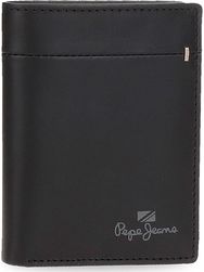 Vyriška piniginė Pepe Jeans STAPLE, natūrali oda, juodos sp.