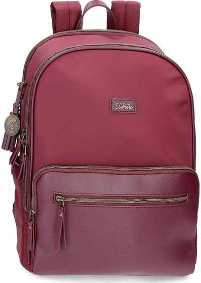 Laisvalaikio kuprinė Adept EL POTRO LANA, 40 cm, 2 skyrių, bordo sp.