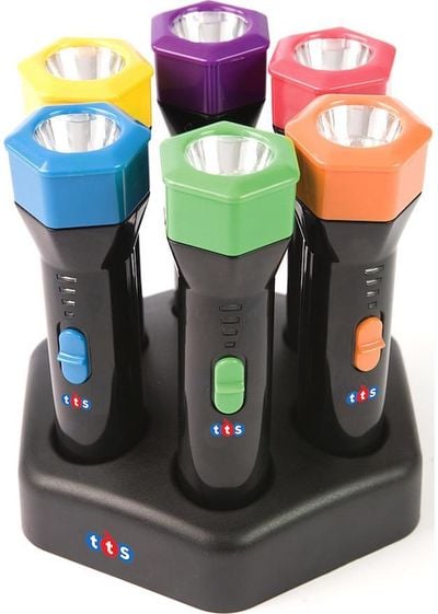 Įkraunami žibintuvėliai TTS Easi-Torches, 6 vnt.