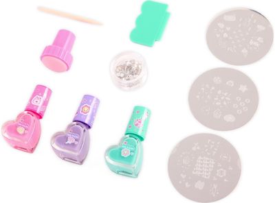 Nagų dekoravimo rinkinys CREATE IT!, su antspaudu