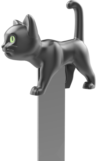 Knygos skirtukas Promi Juoda kulkos apdaila