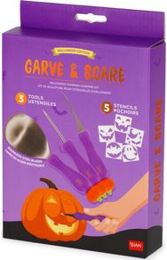 Helovino moliūgų drožinėjimo rinkinys LEGAMI Halloween Carve & Scare