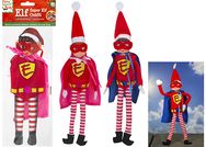 Elfo kostiumas ELVES BEHAVIN' BADLY Super Elf, įv. rūšys