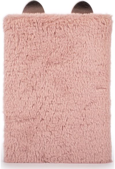 Užrašinė POSH+POP Cosy Pink, kailinė, A5, 80 l.