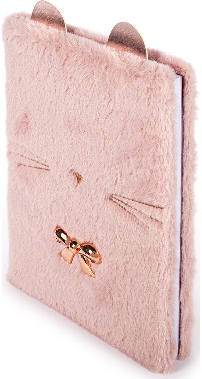 Užrašinė POSH+POP Cosy Pink, kailinė, A5, 80 l.