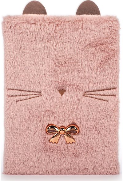 Užrašinė POSH+POP Cosy Pink, kailinė, A5, 80 l.