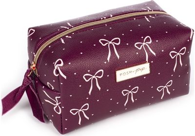 Kosmetinė POSH+POP Cosy, bordo sp.