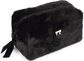 Kosmetinė POSH+POP Cosy Fur, kailinė, juodos sp.