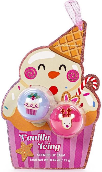 Lūpų balzamas kapsulėse Ice Cream, 2 vnt.