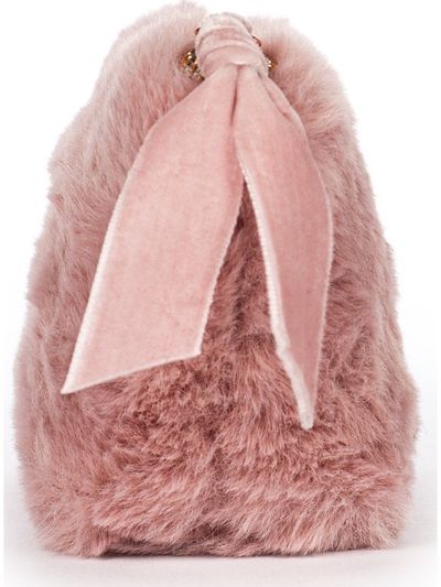 Monetų piniginė POSH+POP Cosy Fur, rožinės sp.