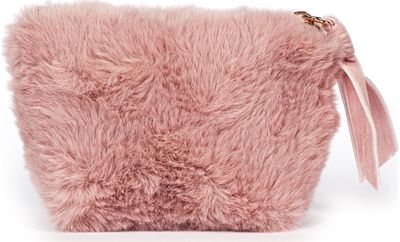 Monetų piniginė POSH+POP Cosy Fur, rožinės sp.