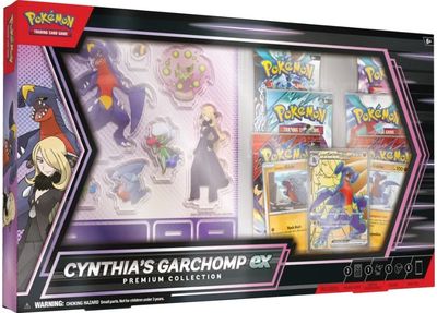 Kolekcinės kortelės Pokemon TCG: Cynthia's Garchomp ex Premium Collection