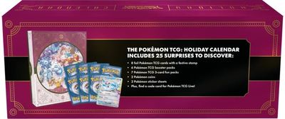 Advento kalendorius Pokémon TCG: Holiday Calendar (2025)