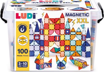 Magnetinius konstruktorius LUDI, XXL 100 magnetų