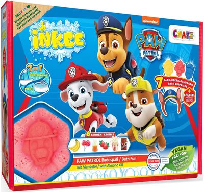 Vonios bombų rinkinys INKEE Paw Patrol